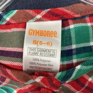 Plaid Sleepwear Gown