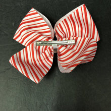 Load image into Gallery viewer, Peppermint Candy Christmas Hairbow Clip

