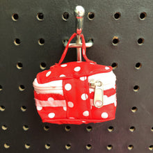 Load image into Gallery viewer, Polka Dot Cosmetic Bag for 18" Doll
