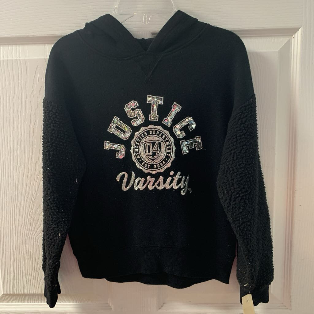 Sparkly Hooded Sweatshirt