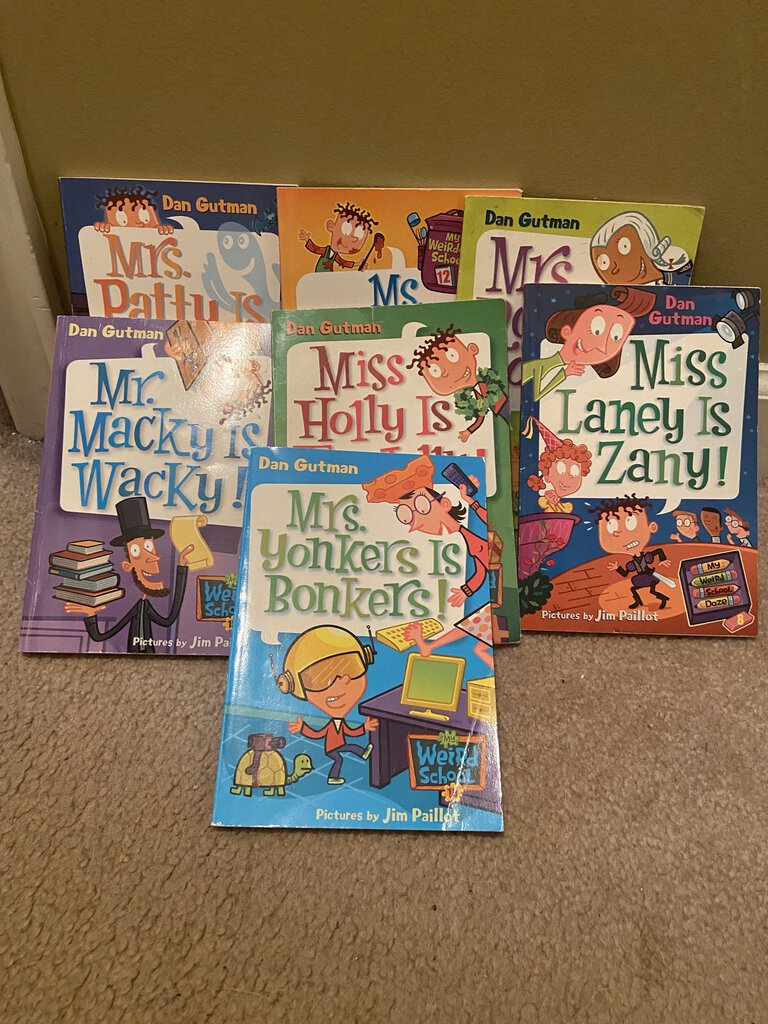 Weird School 7 books bundle (Dan Gutman)-series