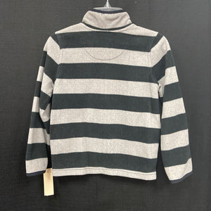 Striped Zip Up Sweater