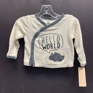 "Hello World" Dinosaur Shirt