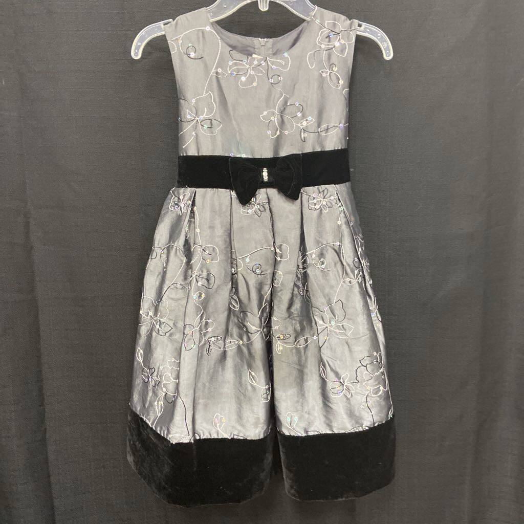 Sequin Flower Dress