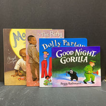 Load image into Gallery viewer, 4pk Book Bundle (Dolly Parton, Floyd Cooper, &amp; Peggy Rathmann) -paperback
