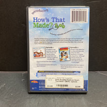 Load image into Gallery viewer, Reading Rainbow How's That Made? (NEW) -episode
