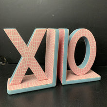 Load image into Gallery viewer, XO bookends
