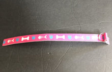 Load image into Gallery viewer, Fish Bone Paw Print Collar
