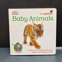 Load image into Gallery viewer, Baby animals.(DK)-board
