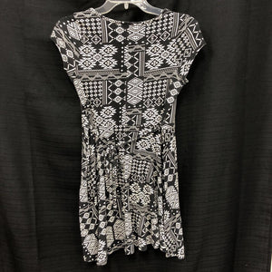 Geometric pattern dress