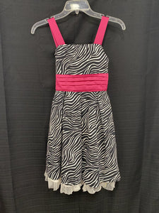 Zebra print dress