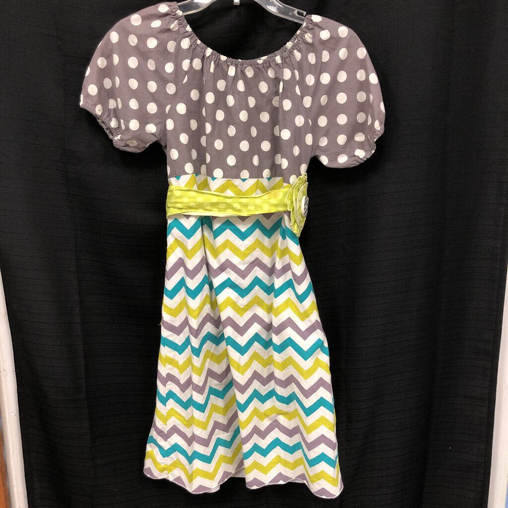 Multi Pattern Dress
