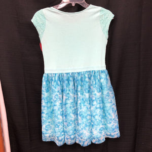 Lace flower dress