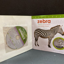 Load image into Gallery viewer, Wild Animals: Sing, Read, Learn! w/music CD (Kim Thompson) -paperback
