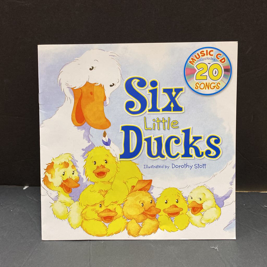 Six Little Ducks with Music CD (Kim Thompson) -paperback – Encore