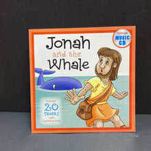 Load image into Gallery viewer, Jonah and the Whale w/ Music CD (Landoll) (Kim Mitzo Thompson, Kim Mitzo Hilderbrand, &amp; Ken Carder) -religion paperback
