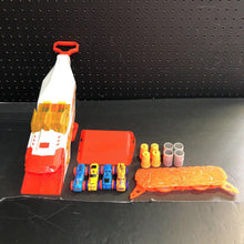 Load image into Gallery viewer, Nitro DoubleClutch Inferno Car Launcher Gun w/Cars &amp; Accessories
