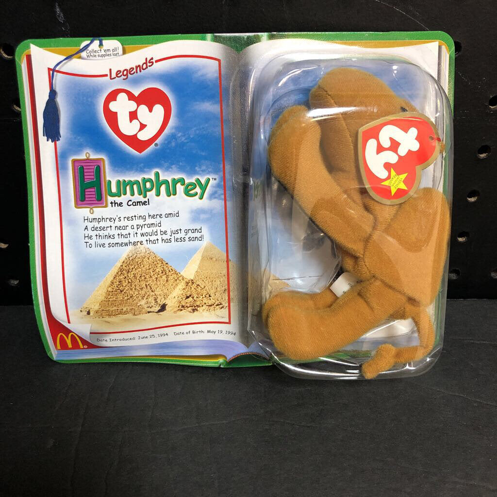 Humphrey the Camel Teenie Beanie Baby Legends 2000 Vintage Collectible