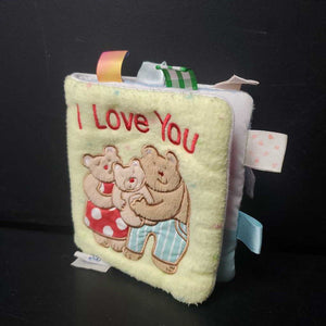 "I Love You" Bear Soft Book