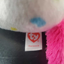 Load image into Gallery viewer, Harmonie the Unicorn Velvety Beanie Boo
