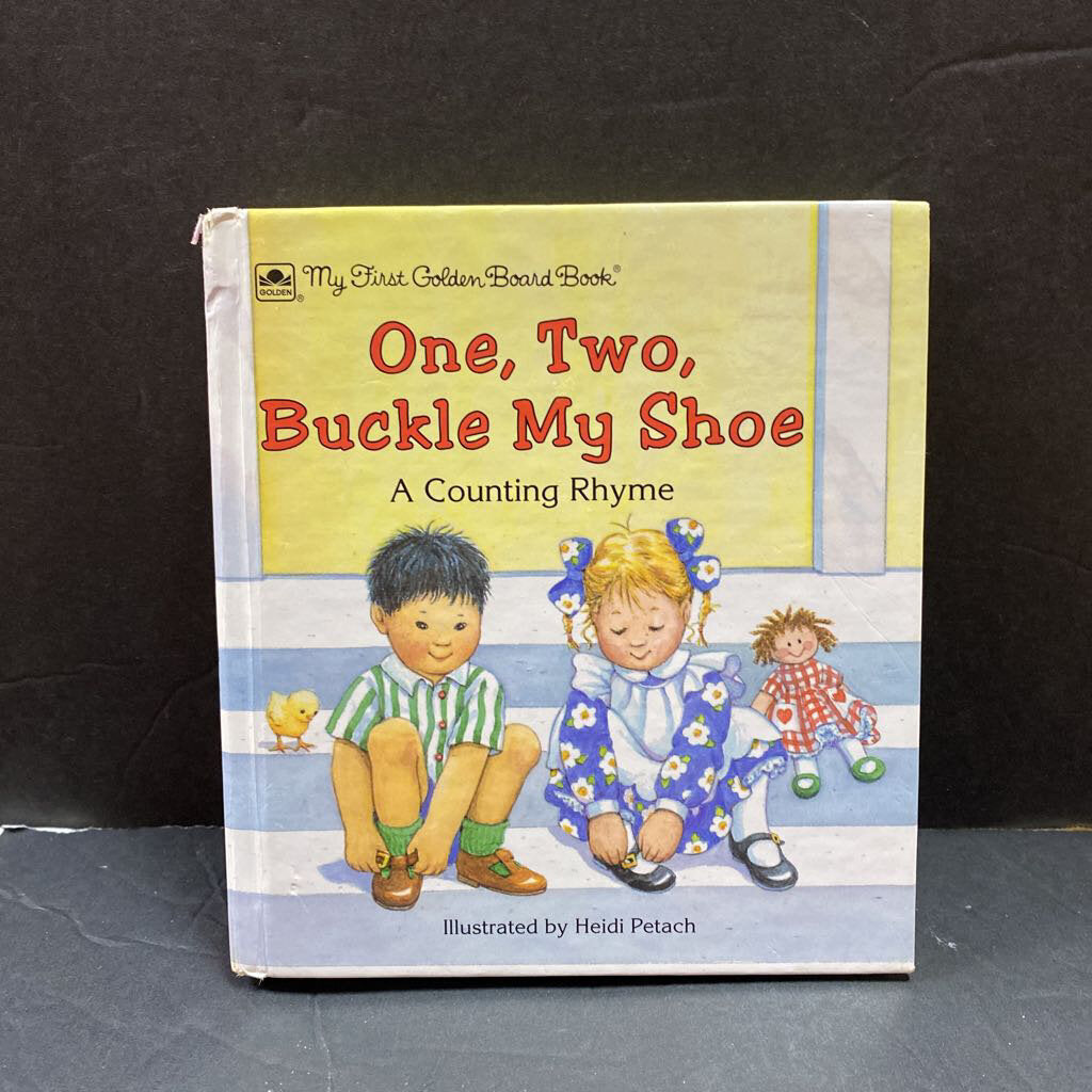 One. Two, Buckle My Shoe (A Counting Rhyme) (Golden Book) -board