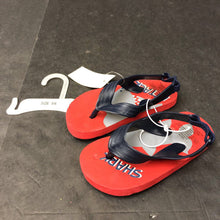 Load image into Gallery viewer, Boys Shark Flip Flops (NEW)
