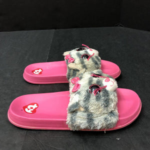 Girls Cat Slide On Shoes