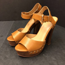 Load image into Gallery viewer, Womens Studded High Heel Shoes
