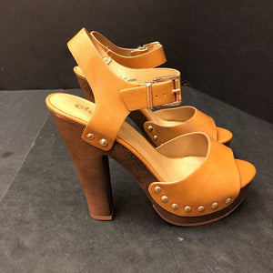 Womens Studded High Heel Shoes
