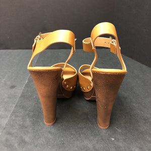 Womens Studded High Heel Shoes