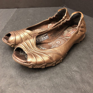 Womens Open Toe Flats