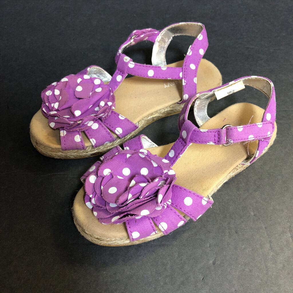 Girls Polka Dot Sandals