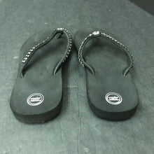 Load image into Gallery viewer, Girls Rhinestone Flip Flops
