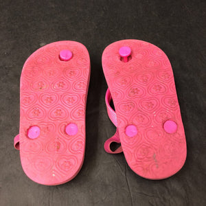 Girls Sparkly Striped Sandals
