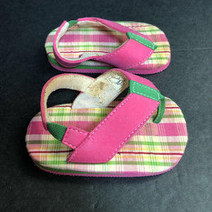 Girls Plaid Sandals