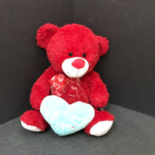 Load image into Gallery viewer, &quot;Love&quot; Valentine&#39;s Day Bear Plush (Linzy)
