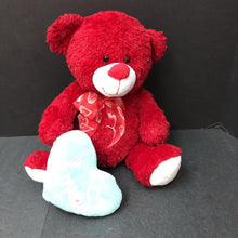 Load image into Gallery viewer, &quot;Love&quot; Valentine&#39;s Day Bear Plush (Linzy)
