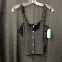 Load image into Gallery viewer, Button Detail Tank Top

