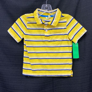 Striped polo shirt