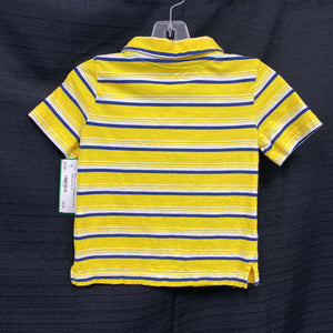 Striped polo shirt