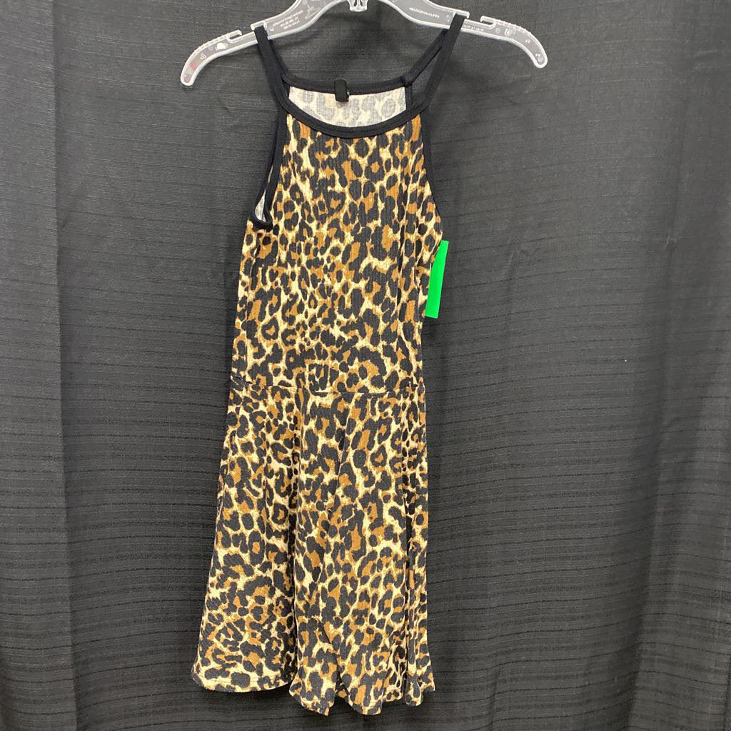 Leopard print dress