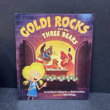 Load image into Gallery viewer, Goldi Rocks and the Three Bears (Corey Rosen Schwartz, Beth Coulton)-paperback
