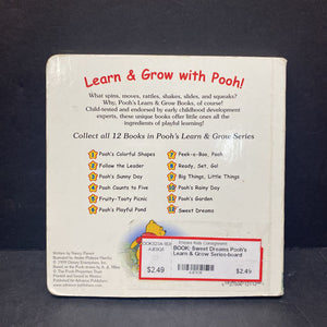 Sweet Dreams Pooh's Learn & Grow Series-board