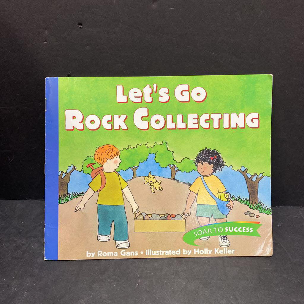 Let's Go Rock Collecting (Environment) (Roma Gans) (Houghton Mifflin) -reader educational paperback