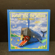 Load image into Gallery viewer, Jonah and the Whale: The Brick Bible for Kids (Brendan Powell Smith) -religion hardcover
