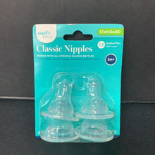 Load image into Gallery viewer, Classic Silicone Bottle Nipples 4pk (NEW)
