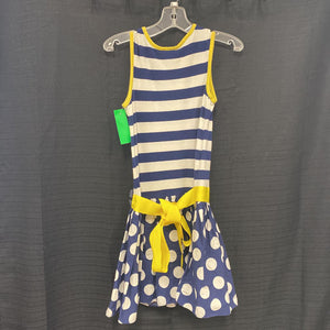 Striped dotted dress