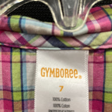 Load image into Gallery viewer, Plaid button top
