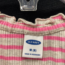 Load image into Gallery viewer, Striped ruffle top
