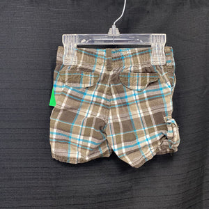 plaid shorts